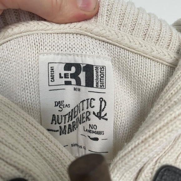 Men's Sweater - white - Picture 4 of 4